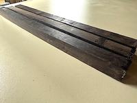 African Blackwood Turning Squares (3 pcs) - 1 x 1 x 19-20"